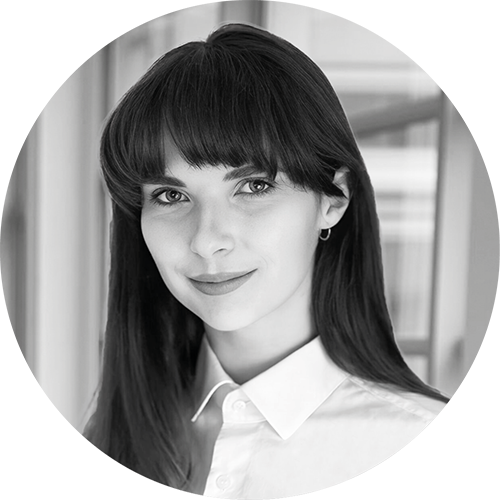 Portrait von Viktoria Mykhailenko.