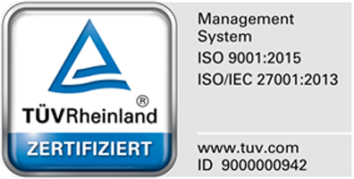 TüV ISO 9001-2015